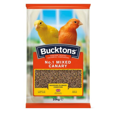 Bucktons No.1 Mixed Canary 20kg Bucktons