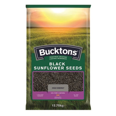Bucktons Black Sunflower Seed 12.75kg Sunflower