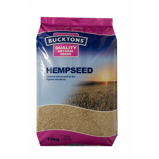 Bucktons Hemp Seed 15kg Bucktons