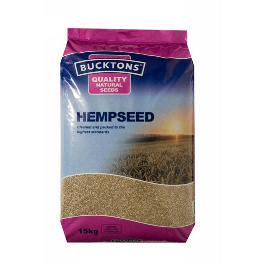 Bucktons Hemp Seed 15kg Bucktons