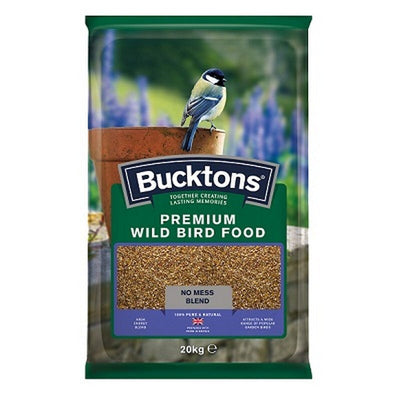 Bucktons Premium Wild Bird Seed Mix 20kg Bucktons