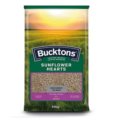 Bucktons Hulled Sunflower Hearts 20kg Sunflower