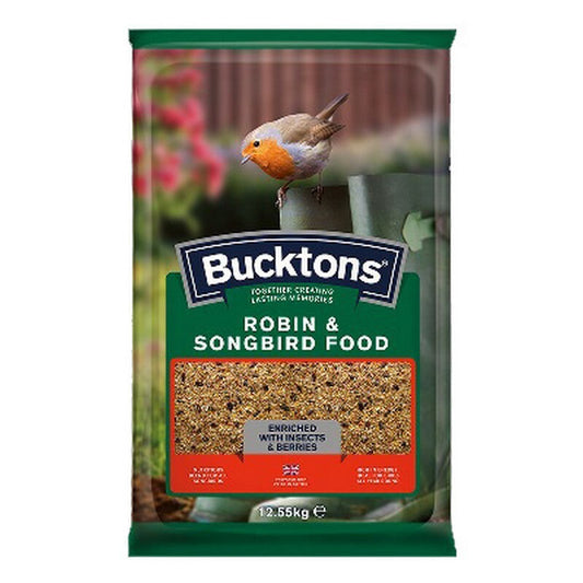 Bucktons Robin & Songbird Food 12.55kg Bucktons