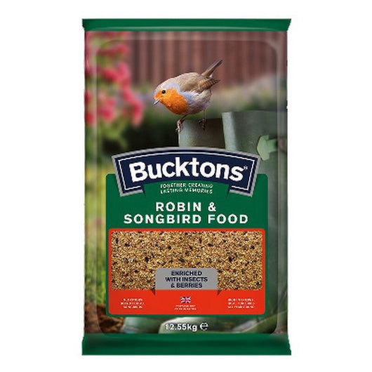 Bucktons Robin & Songbird Food 12.55kg Bucktons