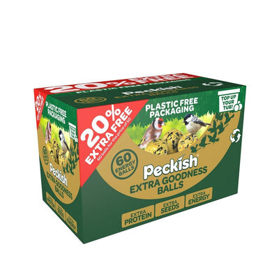 Peckish Extra Goodness Energy Ball 50 Box + 20% Free Peckish