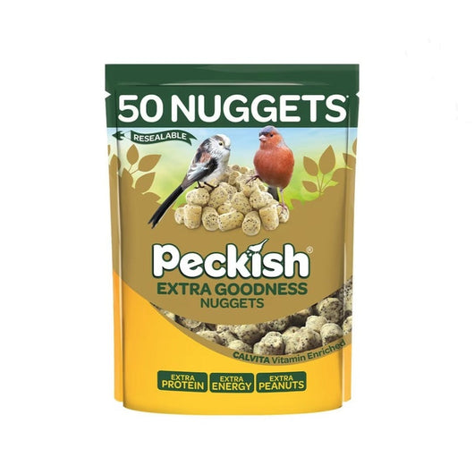 Peckish Extra Goodness 50 Nuggets Bird Food 800g Peckish