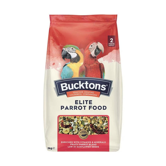 Bucktons Elite Parrot Feed 3 kg Bucktons