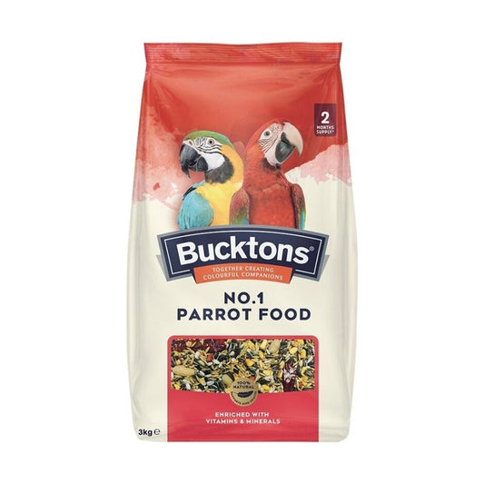 Bucktons No.1 Parrot Feed 3 kg Bucktons