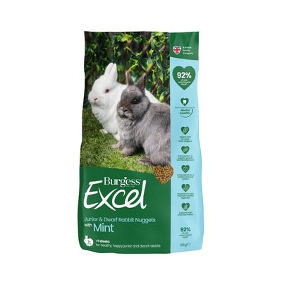 Burgess Excel Rabbit Junior & Dwarf 10kg Burgess Excel