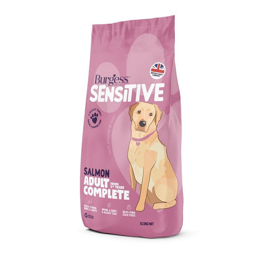 Burgess Sensitive Adult Salmon 12.5kg Burgess
