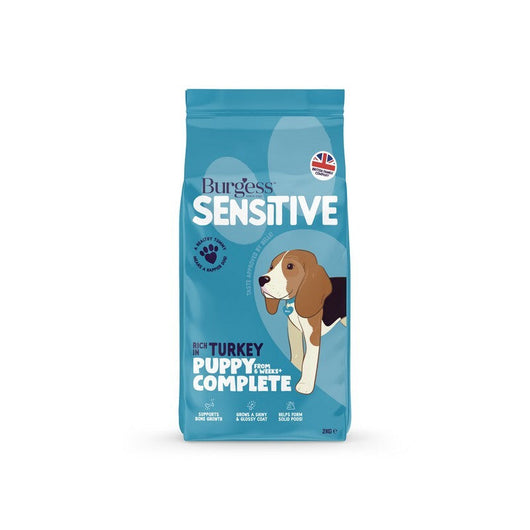 Burgess Sensitive Puppy Turkey 2kg Burgess