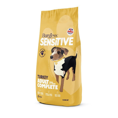Burgess Sensitive Adult Turkey 12.5Kg Burgess