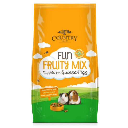 Country Value Guinea Pig Nuggets 1.5kg x 4 Country Valu