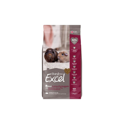 Burgess Excel Indoor Guinea Pig Nuggets 1.5kg x 4 Burgess Excel