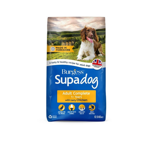 Burgess Supadog Adult with Tasty Chicken 12.5kg Burgess