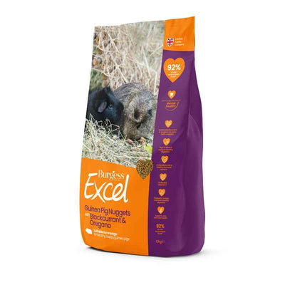 Burgess Excel Guinea Pig Nuggets Blackcurrant & Oregano 10kg Burgess Excel