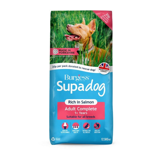 Burgess Supadog Adult Rich in Salmon 12.5kg Burgess