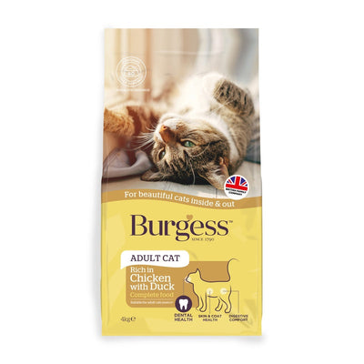 Burgess Adult Cat Chicken & Duck 4 kg Burgess