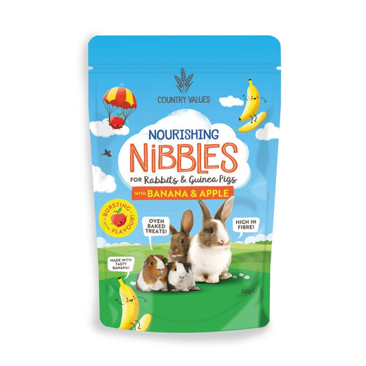 Country Value Nibbles Banana&Apple 60g x 8 Country Valu