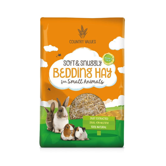 Country Value Soft&Snug Beddin Hay 1kg x 4 Country Valu