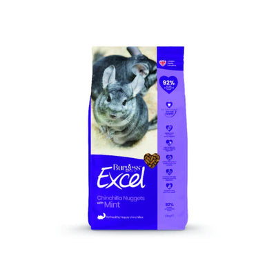 Burgess Excel Chinchilla Nuggets 1.5kg x 4 Burgess Excel