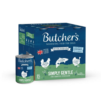 Butchers Wholegrain Simply Gentle in Loaf Tins 390g x 18 Butcher's