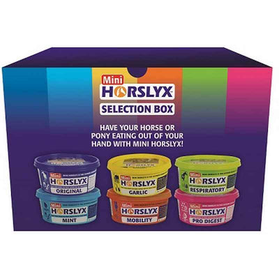Horslyx Minilick Assorted Mix 650g x 6 Horslyx