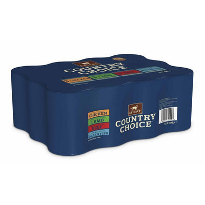 Gelert Country Choice Adult Cat Variety in Jelly Cat Food 400g x 12 Gelert