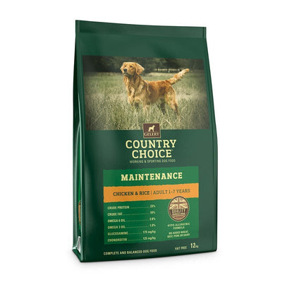 Gelert Country Choice Adult Maintenance Chicken 12kg Gelert