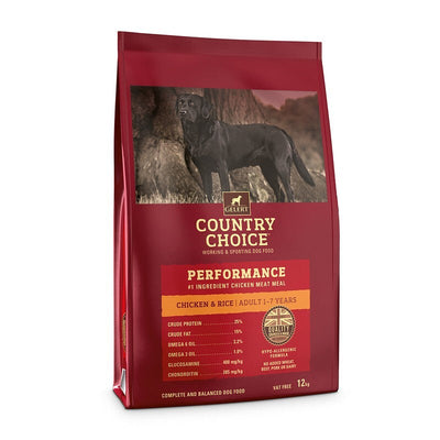 Gelert Country Choice Adult Performance Chicken 12kg Gelert