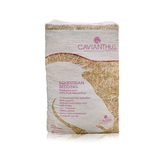 Caviera Cavianthus Miscanthus Straw Bedding 20kg Caviera