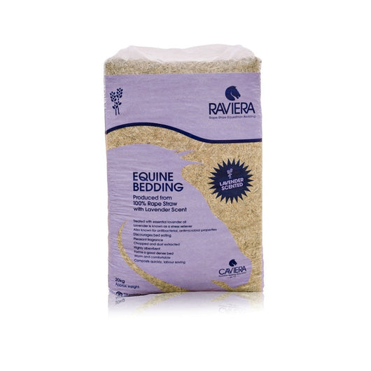 Raviera Rape Straw Bedding with Lavender 20kg Caviera