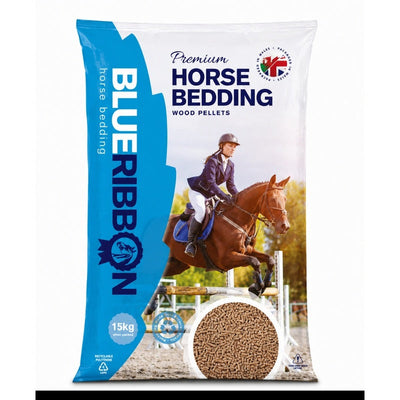 Blue Ribbon Premium Horse Bedding Pellets 15kg Blue Ribbon