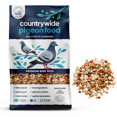 Countrywide Super Young Bird No Maize Pigeon Mix 20kg