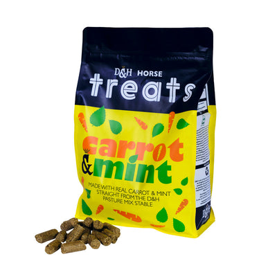 Dodson & Horrell Carrot & Mint Horse Treats 1kg x 10 Dodson & Horrell