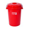 Red Gorilla Bin with Clip Lid Red 50L