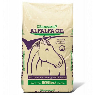 Mollichaff Alfalfa Oil Molasses Free 15kg Mollichaff