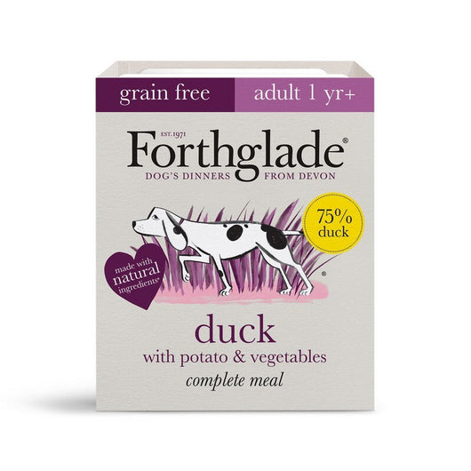 Forthglade Grain Free Duck Adult Dog Food 395g x 18 Forthglade