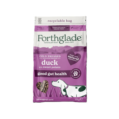Forthglade Adult Cold Pressed Grain Free Duck with Sweet Potato 6kg Forthglade