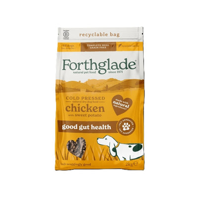 Forthglade Adult Cold Pressed Grain Free Chicken with Sweet Potato 2kg Forthglade
