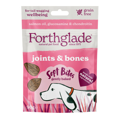 Forthglade Soft Bites Grain Free Joints & Bones Treats 90g x 8 Forthglade