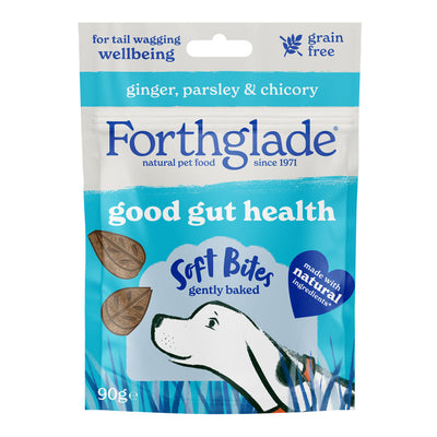 Forthglade Soft Bite Grain Free Digestive Health Treats 90g x 8 Forthglade