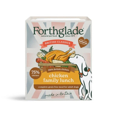 Forthglade Adult Chicken Family Lunch 395gx18 Forthglade