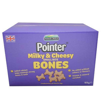 Chewdles Milky & Cheesy Small Bones 10kg Pointer
