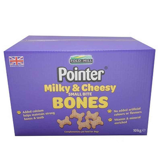 Chewdles Milky & Cheesy Small Bones 10kg Pointer