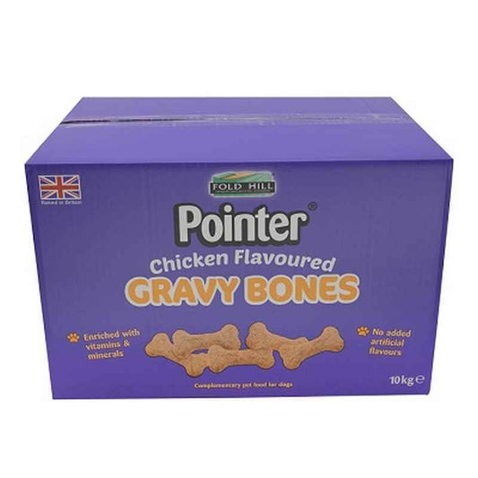Chewdles Chicken Gravy Bones 10kg Pointer