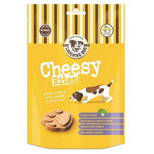 Laughing Dog Wheat Free Cheesy Bites 125g x 5 Laughing Dog