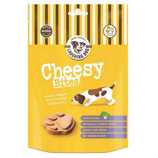 Laughing Dog Wheat Free Cheesy Bites 125g x 5 Laughing Dog