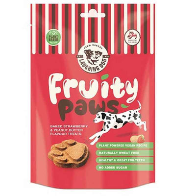Laughing Dog Wheat Free Fruity Paws 125g x 5 Laughing Dog