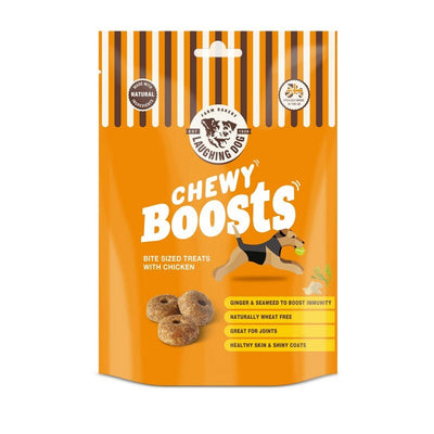 Laughing Dog Wheat Free Chewy Boosts 125g x 5 Laughing Dog